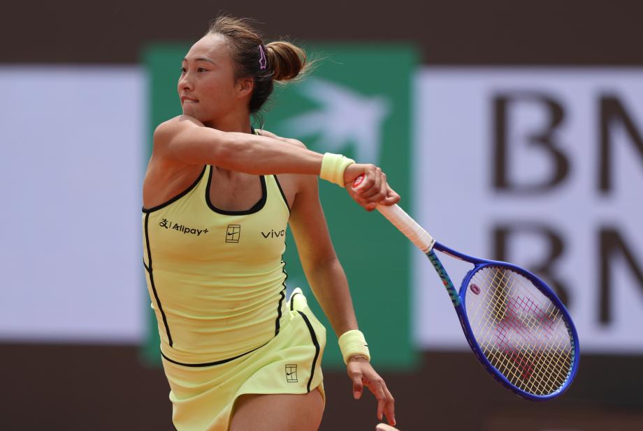 [图]WTA1000罗马站-郑钦文2-0横扫布克沙晋级32强
